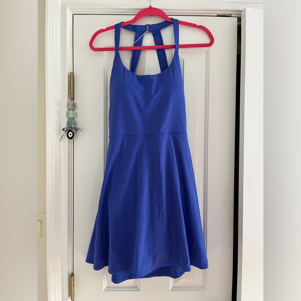 Red dress from Halara size XL. Built in biker shorts with pockets. Built in bra